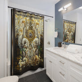 Winsor Regalia Shower Curtain Decorative Baroque Curtain Bathroom Curtain | D20121