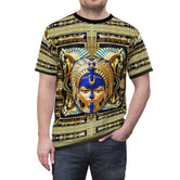 Egyptian Pharaoh T-Shirt Unisex All Over Print Tee Ancient Egyptian Art Unisex T-Shirt | D20200