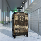Cobra Print Suitcase 3 Size Carry-on Suitcase Snake Print Luggage Hard Shell Suitcase with Wheels e | 11223