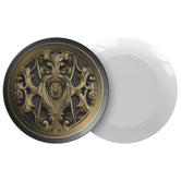 Baroque Kingdom Golden Plates 10 Inches ThermoSāf | Microwave /Dishwasher Safe Dinner Plate | RB0079