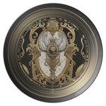Baroque Kingdom Golden Plates Baroque in Chains 10 Inches ThermoSāf | Microwave /Dishwasher Safe Crockery | RB0080