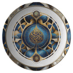Spiritual Zen Blue ThermoSāf Plate 10" | Microwave /Dishwasher Safe Crockery | 20011