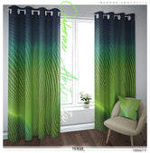 Evergreen Nazca Lines PREMIUM Curtain Panel. Available on 12 Fabrics. Heavy & Sheer. 100047F