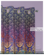 Gold Damask Print PREMIUM Curtain Panel. Available on 12 Fabrics. Made to Order. 100265