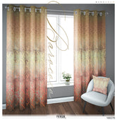 Pastel Pink Damask PREMIUM Curtain Panel. Available on 12 Fabrics. Made to Order. 100270