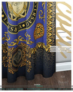 Gold Opulence Baroque PREMIUM Curtain. Available on 12 Fabrics. Made to Order. 100344