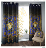 Gold Opulence Baroque PREMIUM Curtain. Available on 12 Fabrics. Made to Order. 100344