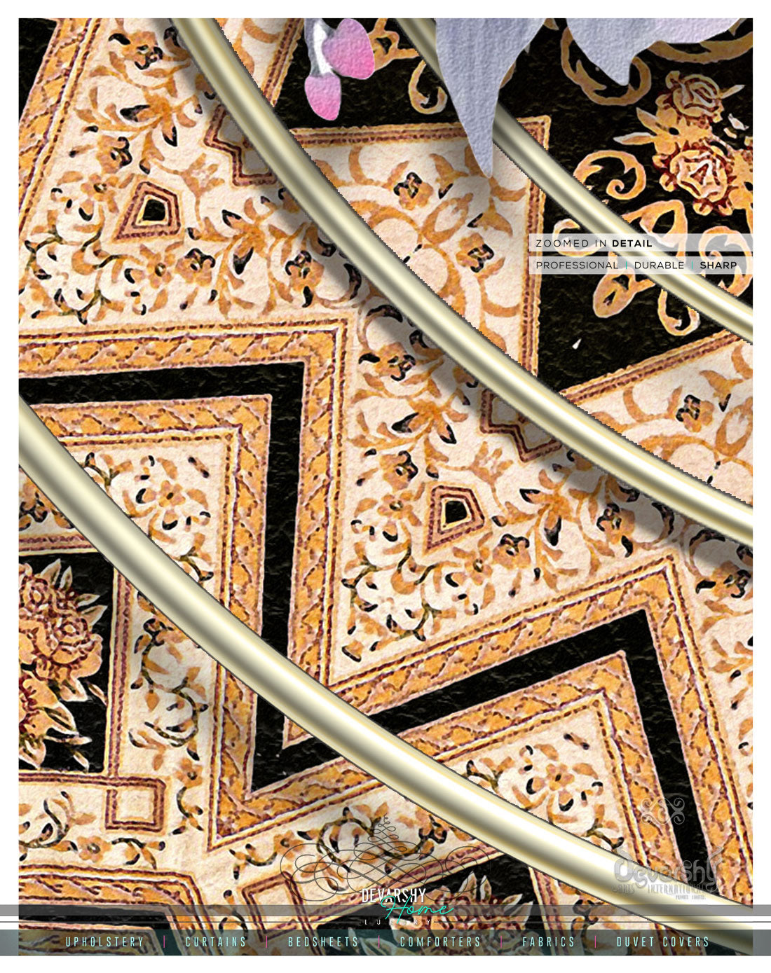 One Universe Green Mandala PREMIUM Curtain Panel. Available on 12 Fabrics. Made to Order. 100357C