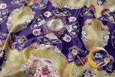 Floral Print Upholstery Fabric 3meters in 4 Colors & 12 Fabric Options Baroque Furnishing Fabrics By the Yard | 004