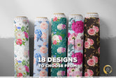 Pink Florals Apparel Fabric 3Meters+, 9 Designs | 8 Fabrics Option | Fabric By the Yard | D20135