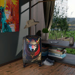 SAMURAI HUSKY Suitcase Carry-on Suitcase Robot Dog Luggage Black Hard Shell Suitcase in 3 Sizes | D20127