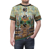 Precious Emerald T-Shirt Unisex All Over Print Tee Gemstone Unisex T-Shirt | D20216