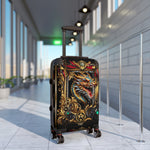 Chinese Dragon Suitcase Ornate Baroque Luggage Carry-on Suitcase Premium Hard Shell Suitcase Travel Luggage |  204D7D1