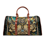 Add a Touch of Luxury with Baroque Faux Leather Bag Royal Atlantis Travel Bag PU Leather Luggage | RB0086