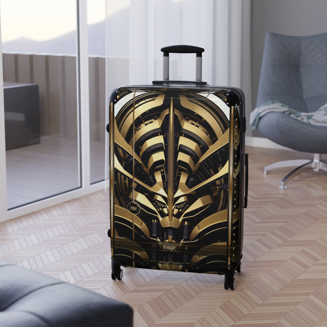 Sci-fi 3D Art Suitcase Decorative Art Deco Travel Luggage Carry-on Suitcase Premium Hard Shell Suitcase | D20220