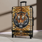 Tiger Print Suitcase Animal Print Luggage Luxury Carry-on Suitcase Premium Hard Shell Suitcase | X3408