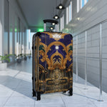 Violet Arch Suitcase Baroque Travel Luggage Decorative Carry-on Suitcase Premium Hard Shell Suitcase on Wheels | D20218B