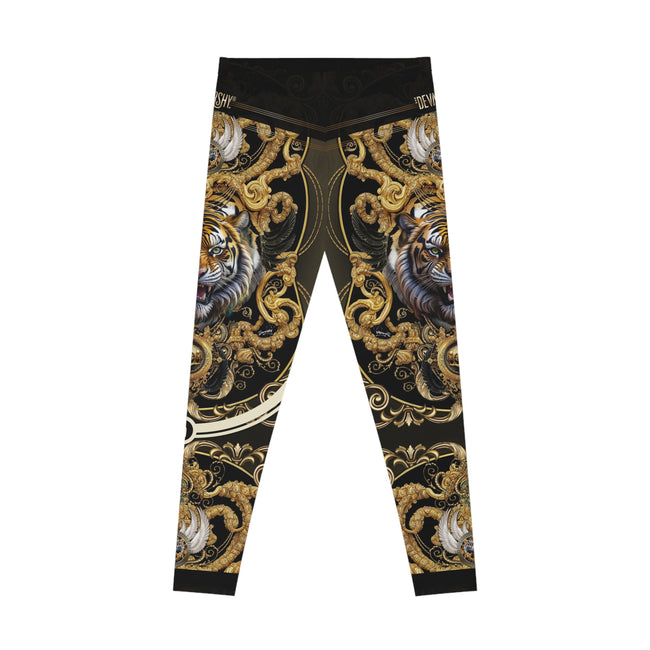 Baroque Tiger Leggings Women Spandex Leggings Casual Wear Leggings Tiger Print leggings Women Lounge wear Leggings | D20122B