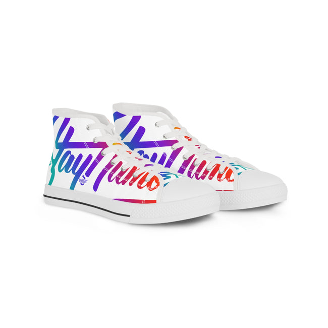 Stay Humble Canvas Shoes, Unisex High Top Sneakers, Graffiti Canvas Shoes, Cool Colorful Shoes, Unisex Sneakers, Printed Canvas Shoes