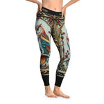 Colorful Owl Leggings Women Casual Wear Spandex Leggings Owl Printed Leggings Women Lounge Wear | X3492