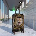 Lynx Cat Suitcase Golden Baroque Travel Luggage Carry-on Suitcase Premium Hard Shell Wheels Suitcase |  20EF551