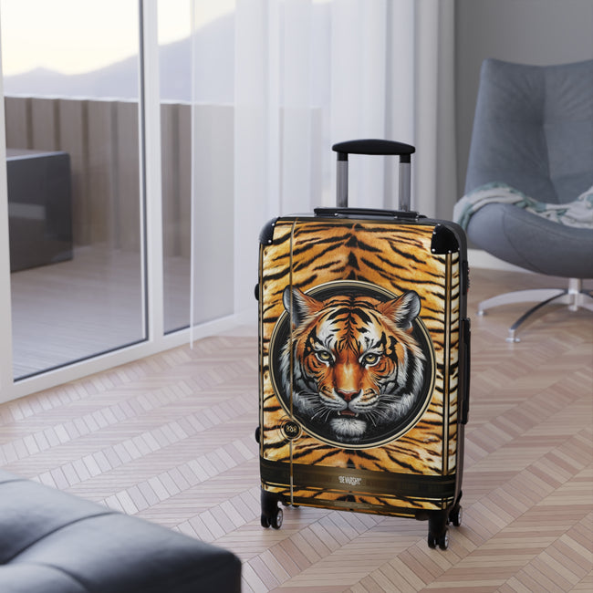 Tiger Print Suitcase Animal Print Luggage Luxury Carry-on Suitcase Premium Hard Shell Suitcase | X3408