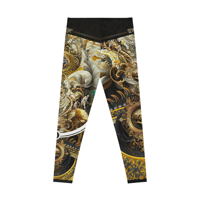 Winsor Regalia Leggings Women Baroque Leggings Lounge Wear Leggings Spandex Leggings Casual Wear | D20121