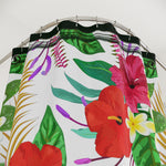 Tropical Florals Shower Curtain Floral Print Curtain Bathroom Curtain | 10084B