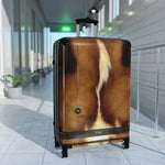 Horse Print Suitcase 3 Sizes Carry-on Suitcase Animal Print Luggage Hard Shell Suitcase | 11222B