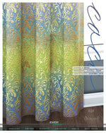 Pastel Gold Damask PREMIUM Curtain Panel. Available on 12 Fabrics. Made to Order. 100267