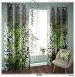 Flowing Animal Print PREMIUM Curtain Panel. Available on 12 Fabrics. Made to Order. 100298