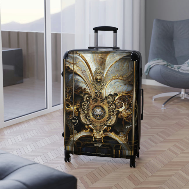 Baroque Majestique Suitcase 3 Sizes Carry-on Suitcase Baroque Luggage Hard Shell Suitcase with Wheels | D20120B