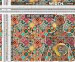 Moroccan Design Apparel Fabric 3Meters+, 9 Designs | 8 Fabrics Option | Fabric By the Yard | D20312