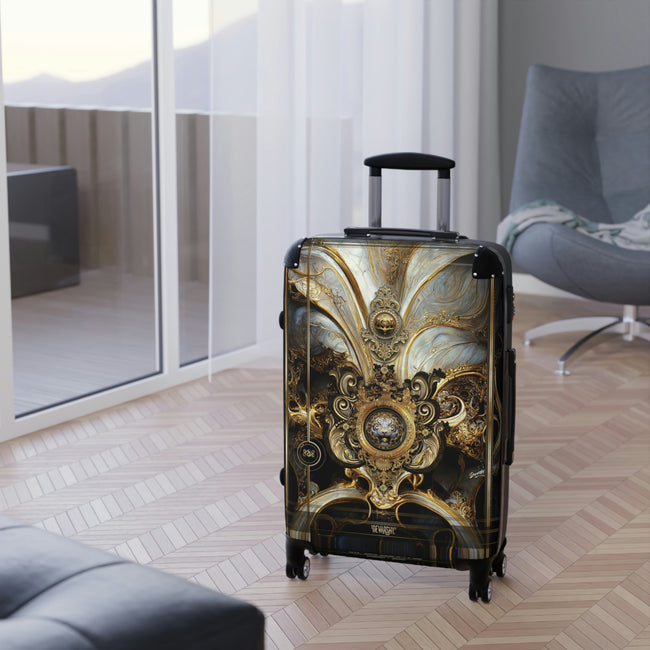 Baroque Majestique Suitcase 3 Sizes Carry-on Suitcase Baroque Luggage Hard Shell Suitcase with Wheels | D20120B