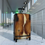 Horse Print Suitcase 3 Sizes Carry-on Suitcase Animal Print Luggage Hard Shell Suitcase | 11222B