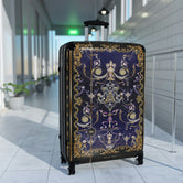Valencia Baroque Suitcase 3 Sizes Carry-on Suitcase Blue Travel Luggage Royal Hard Shell Suitcase| XTQ1004A