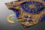 Blue Jewels Upholstery Fabric 3meters 2 Designs & 12 Fabric Options Mandala Furnishing Fabrics By the Yard | D20060
