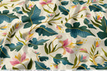 Floral Pattern Apparel Fabric 3Meters+, 9 Designs | 8 Fabrics Option | Fabric By the Yard | D20131