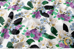 Floral Print Apparel Fabric 3Meters+, 9 Designs | 8 Fabrics Option | Fabric By the Yard | D20183