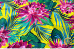 Multi Florals Apparel Fabric 3Meters+, 9 Designs | 8 Fabrics Option | Fabric By the Yard | D20133