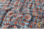 Moroccan Boho Apparel Fabric 3Meters+, 9 Designs | 8 Fabrics Option | Fabric By the Yard | D20297