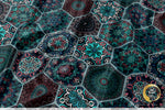 Moroccan Art Apparel Fabric 3Meters+, 9 Designs | 8 Fabrics Option | Fabric By the Yard | D20304