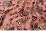 Moroccan Pattern Apparel Fabric 3Meters+, 9 Designs | 8 Fabrics Option | Fabric By the Yard | D20288