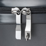 SAMURAI HUSKY Suitcase Carry-on Suitcase Robot Dog Luggage Black Hard Shell Suitcase in 3 Sizes | D20127