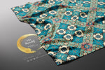 Moroccan Design Apparel Fabric 3Meters+, 9 Designs | 8 Fabrics Option | Fabric By the Yard | D20312