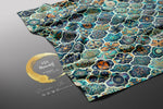 Moroccan Pattern Apparel Fabric 3Meters+, 9 Designs | 8 Fabrics Option | Fabric By the Yard | D20288