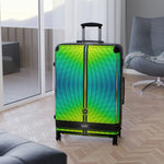 Fluorescent Suitcase 3 Sizes Carry-on Suitcase Neon Green Luggage Hard Shell Suitcase | 11196B