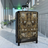 Unchained Harmony Suitcase 3 Sizes Carry-on Suitcase Decorative Chains Luggage Hard Shell Golden Suitcase  | 10090B