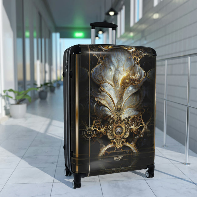 Mystique Bloom Suitcase 3 Sizes Carry-on Suitcase Baroque Luggage Luxury Hard Shell Suitcase | D20120