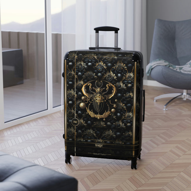 Regal Beetle Suitcase Carry-on Suitcase Golden Scarab Luggage Hard Shell Suitcase in 3 Sizes  | D20123